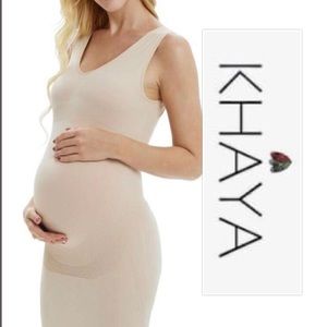 KHAYA Nude Pregnancy Tank Underdress Shaper